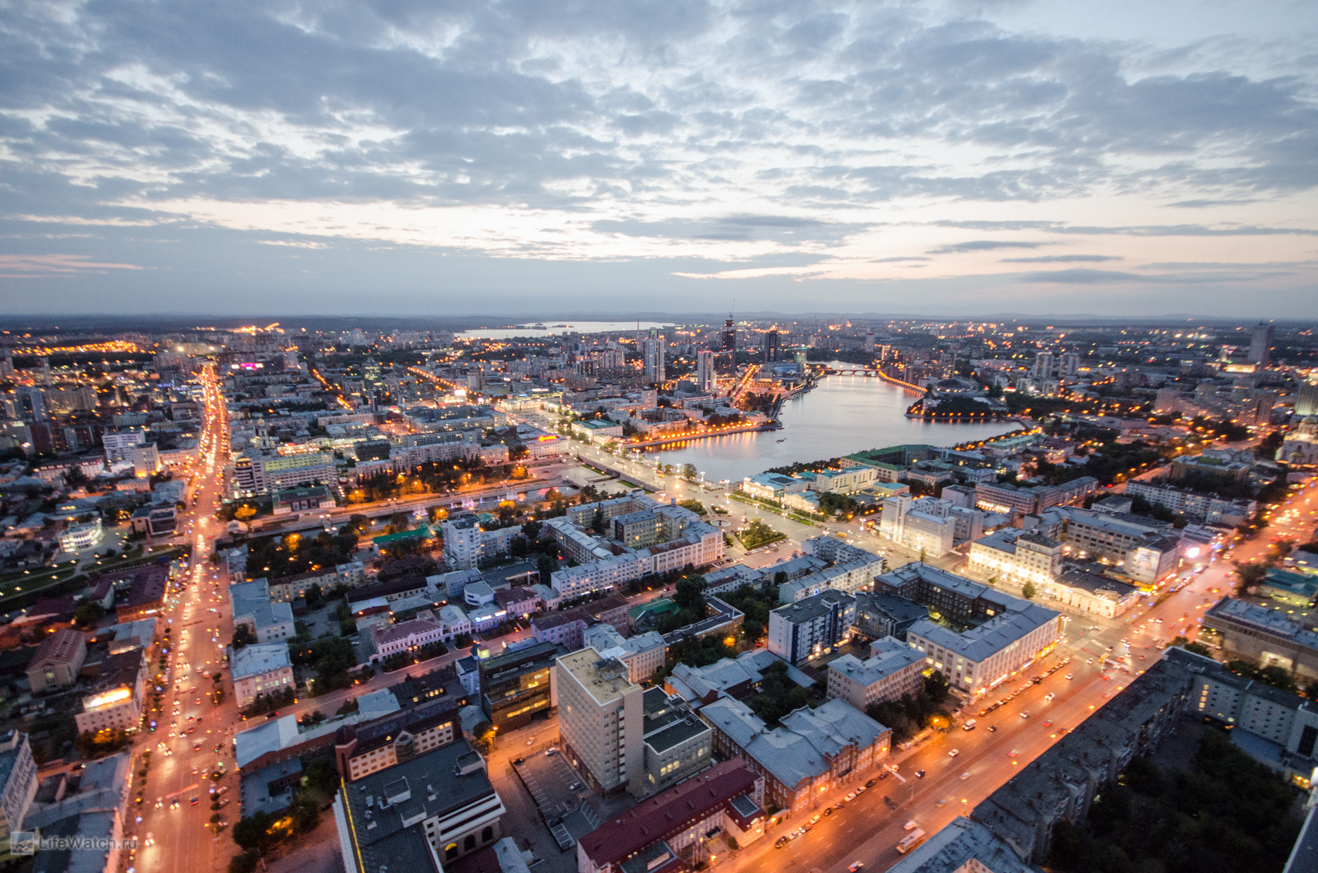 Екатеринбург с высоткы