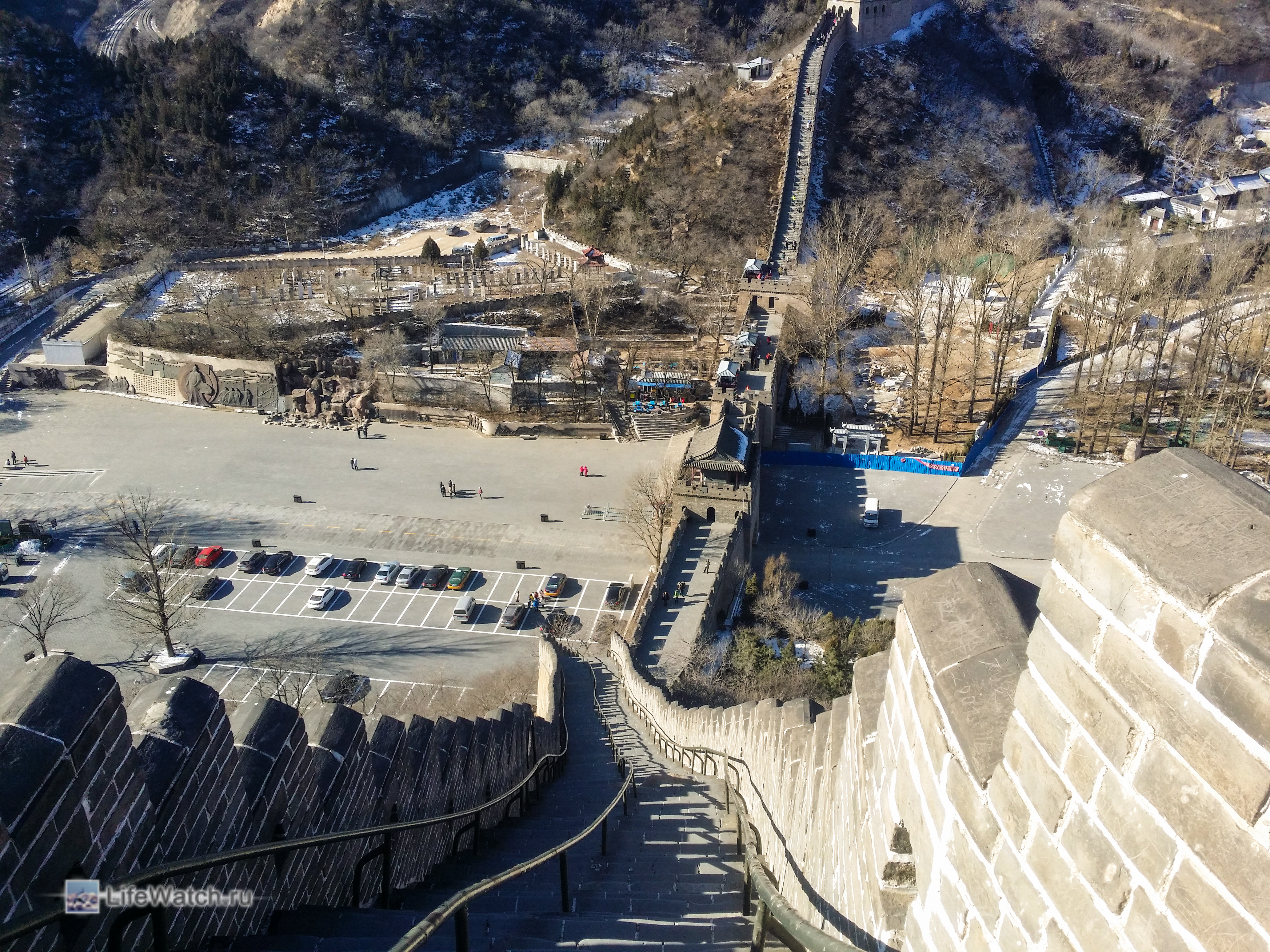 Стена очень крутая