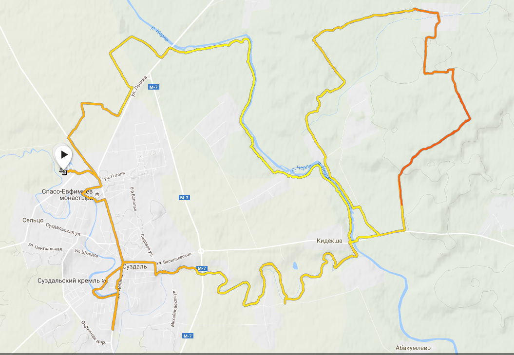 Круг Golden Ring Ultra Trail 2016